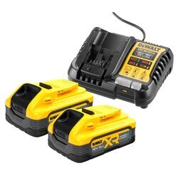 DCB1104H2 Набор: зарядное устр-во DCB1104 (12V/18V)+ акб 18V*5.0 а/ч Power Stack